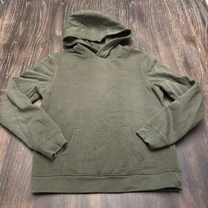 💎 YOUTH BOYS ARMY GREEN IDEOLOGY HOODIE SIZE MEDIUM (10/12)